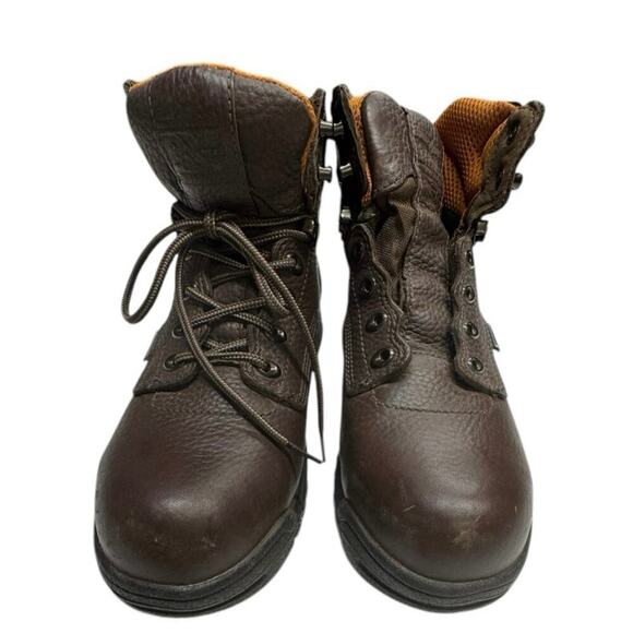 Timberland Pro Womens Titan Alloy Toe Waterproof Boot Brown Size 8 M - Picture 12 of 14